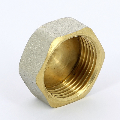 Заглушка 3/4" латунная ВР  (10/250) 
