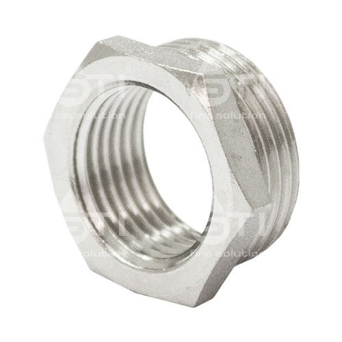 Футорка (переход-футорка) 2" x 1½"  никелир.