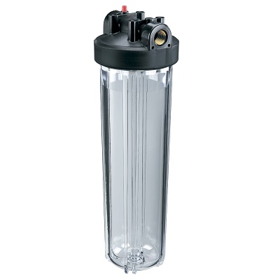 Магистральный фильтр ВВ 20" (Прозрачный корпус, 1"), FILTER HOUSING