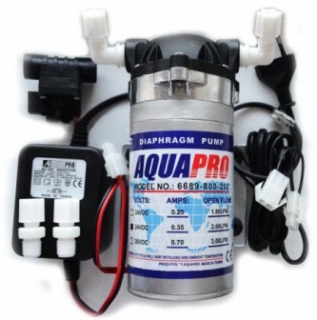 PMAP6689 Aquapro 24V бустерный насос 0.35A (С БЛОКОМ ПИТАНИЯ,100GPD)